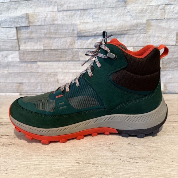 Men's Hiking L.L.Bean Access Hiking Boots Mid Waterproof Size 9.5 Green TEK 2.5 - Picture 8 of 11